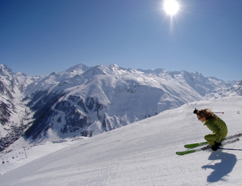Val d'Isère ski area, France - Weather to ski - Top 10 early season ski resorts, Europe